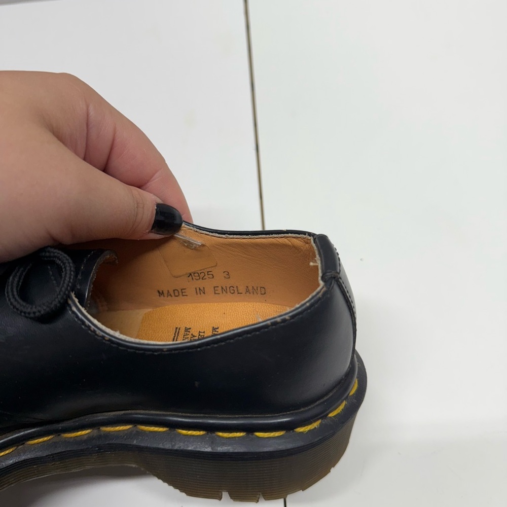 Dr. Marten Made in England Steel Toe Chunky Oxfords - Picture 5 of 9